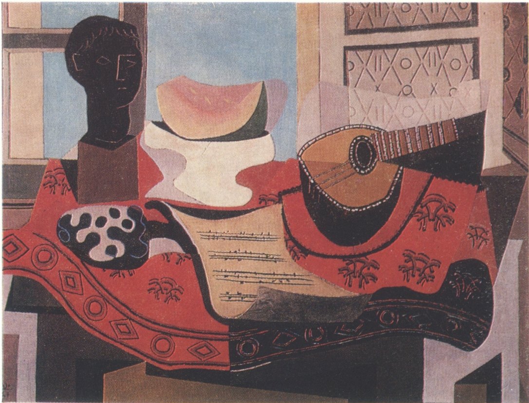 28. Пабло Пикассо. Красная скатерть. 1924