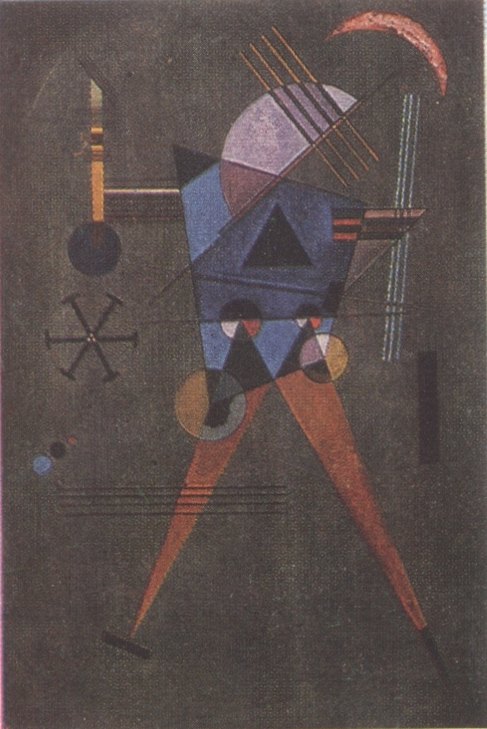 68. Василий Кандинский. Черный треугольник. 1925