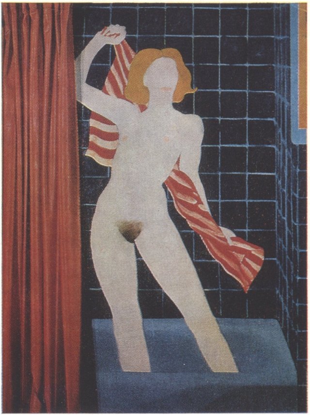 82. Том Вессельман. Ванна. Коллаж № 3 (фрагмент). 1963