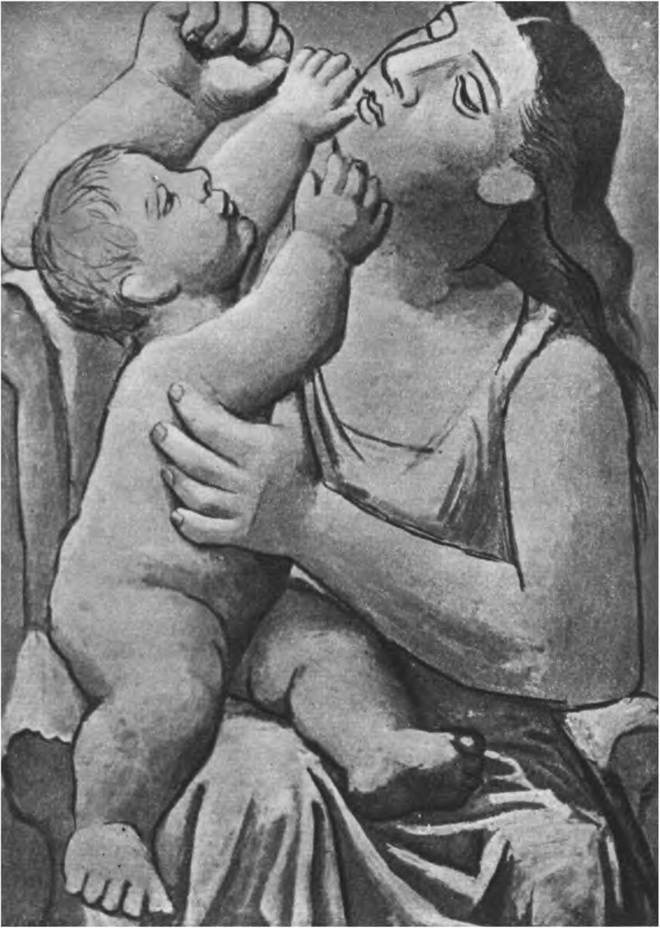 Мать и дитя. 1922 г.