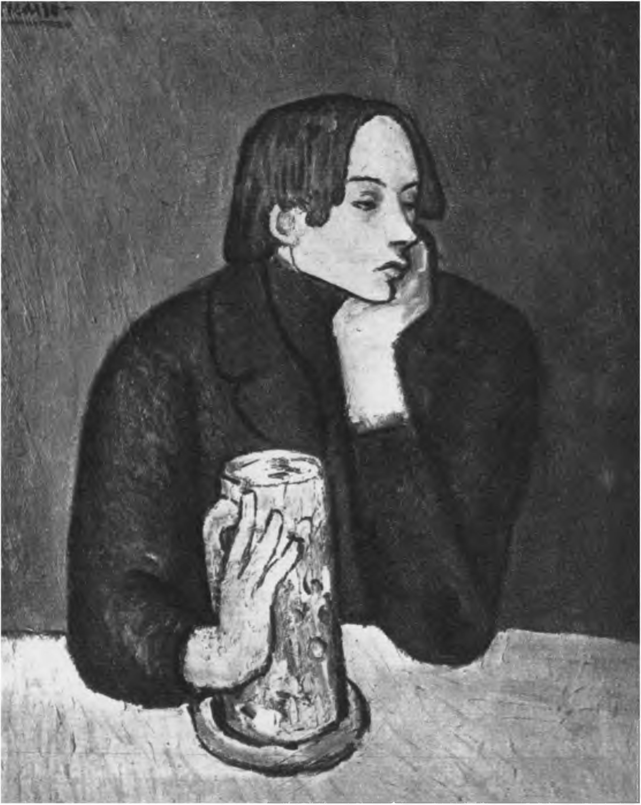 Портрет Сабартеса. 1901 г.