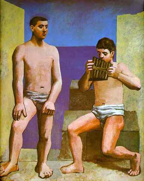 Пабло Пикассо "Свирель Пана." (1923 год)