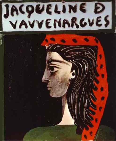 Пабло Пикассо "Жаклин де Вовенарг." (1959 год)