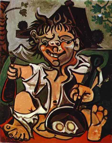 Пабло Пикассо "El Bobo." (1959 год)