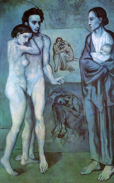 Пабло Пикассо "Жизнь." (1903 год)