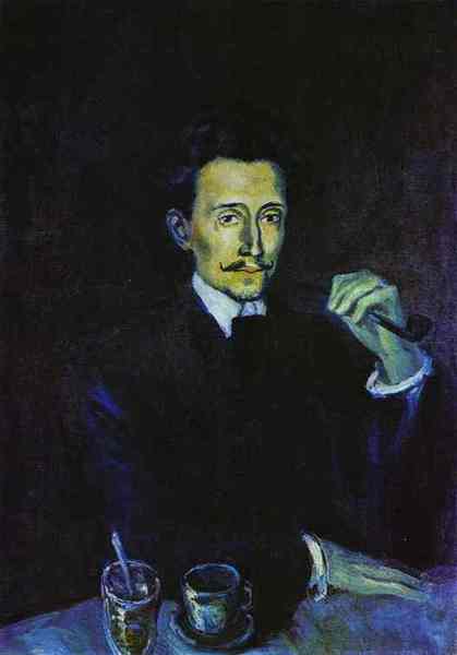 Пабло Пикассо "Портрет Солера." (1903 год)
