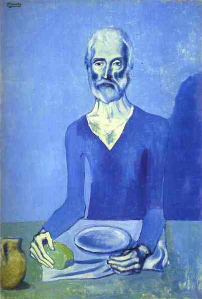 Пабло Пикассо "Аскет." (1903 год)