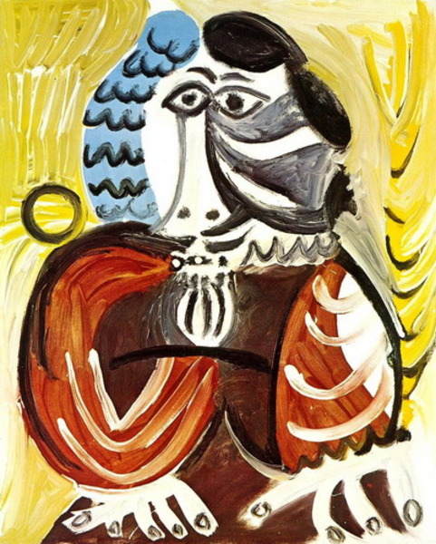 Пабло Пикассо "Бюст мужчины 3." (1969 год)