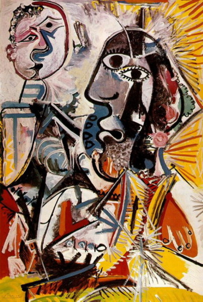 Пабло Пикассо "Головы." (1969 год)