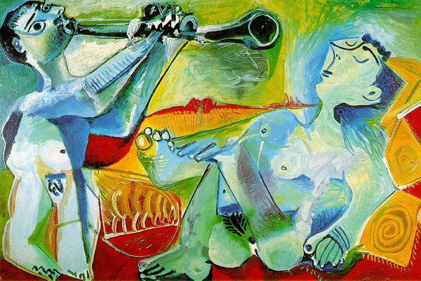 Пабло Пикассо "Серенада." (1965 год)