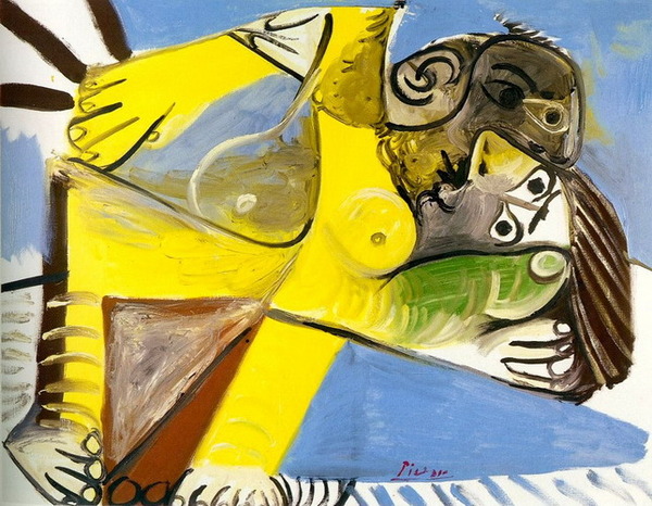 Пабло Пикассо "Двое 2." (1969 год)