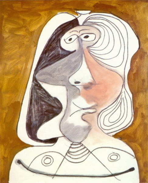 Пабло Пикассо "Бюст женщины 6." (1971 год)