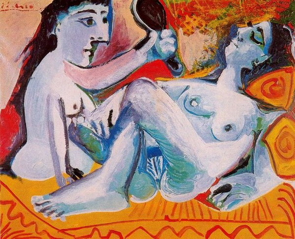 Пабло Пикассо "Подруги." (1965 год)