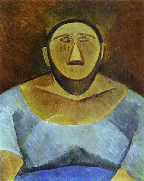 Пабло Пикассо "Фермерша." (1908 год)