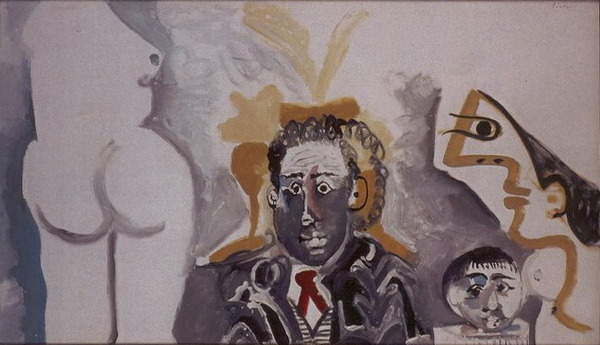 Пабло Пикассо "Персонажи." (1965 год)
