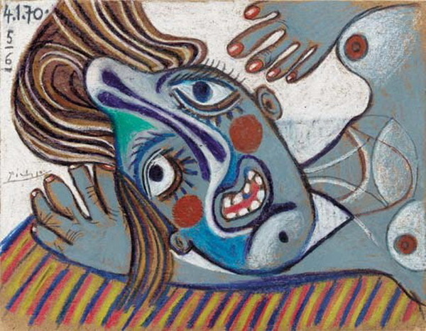 Пабло Пикассо "Бюст женщины 2." (1970 год)