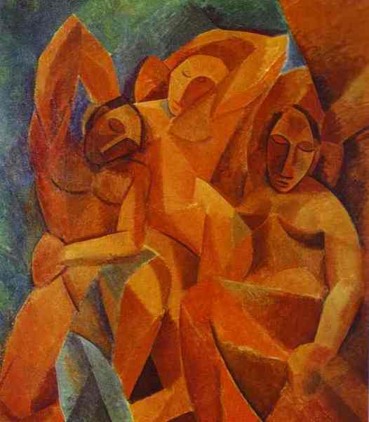 Пабло Пикассо "Три женщины." (1908 год)