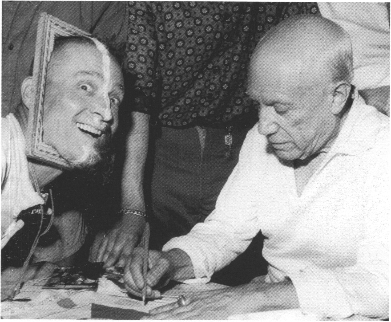Автограф-сессия, Валлорис, 1957