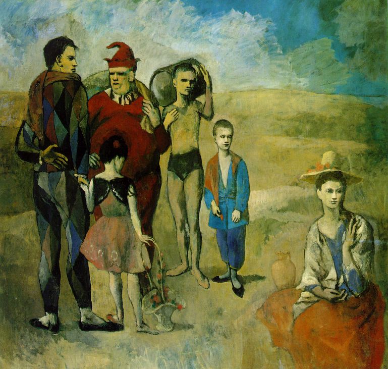 «Семья комедиантов» (La famille de saltimbanques) (1905)