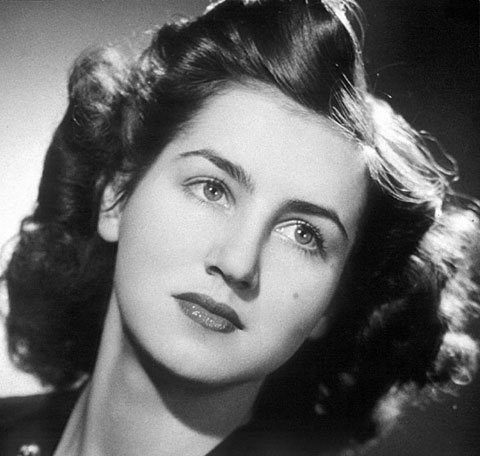 Франсуаза Жило. Фото, 1940-е годы