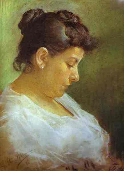 Пабло Пикассо "Портрет матери художника." (1896 год)